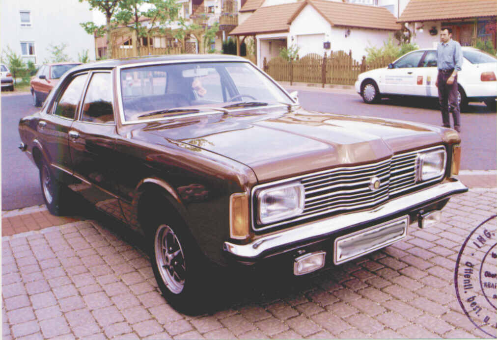 Mein Taunus XL Bj 1971 (Gutachter Foto)